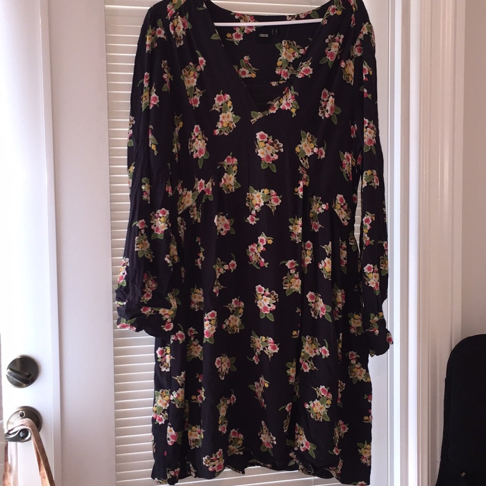 Floral mini dress